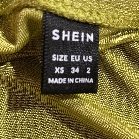 SHEIN - green ruched super stretch skirt for women Size XS - Picture 6 of 14